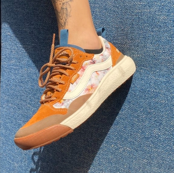 Vans Other - Vans x Parks Project Ultrarange Multicolor Sneakers with Brown and White Accents